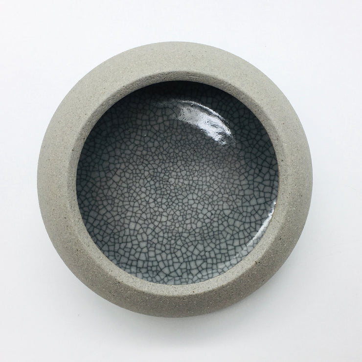Urchin Bowl | 6" x 2.5" | Greystone/Mojave Crackle