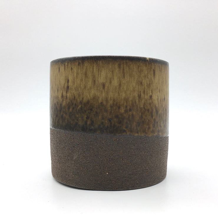 Utensil Holder | 4.5" x 4.5" | Brownstone/Tortoise Shell