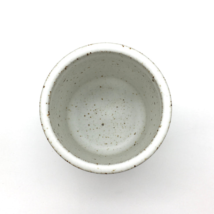 Utensil Holder | 4" x 4" | Sandstone/Snow White